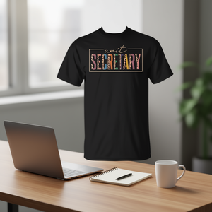 Camiseta de Secretaria de Unidad, Talla Pequeña para Adulto, Estampado Multicolor, Camiseta Promocional - Product Image 3