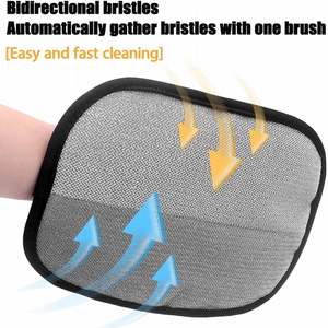 Guantes Reutilizables de Cinco Dedos para Eliminar Pelo de Mascotas, Herramienta Manual de Plástico para Quitar Pelos de Alfombras, Rodillo Quitapelusas - Product Image 2