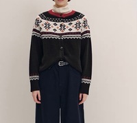 2025 femmes meilleur cadeau de noël sueur mignon noël à manches longues noël vacances fête pull flocon de neige à motifs doux pull