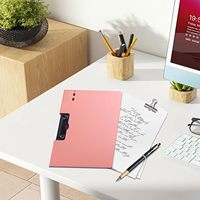 Carpeta Portapapeles A4 Plegable con Tapa, Carpeta Portapapeles para Enfermería, Carpeta Plegable con Tapa para Archivos, Folio para Oficina de Enfermería