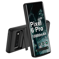 Étui de téléphone portable avec écran LED de haute qualité, chargeur de batterie externe haute capacité 10000 mAh pour Google 6/6pro/7/8pro