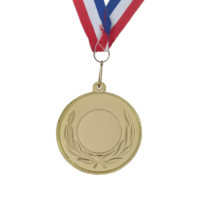 Medallas en Stock con Cinta, Juguete Infantil, Precio Económico, Buena Calidad, Medalla de Hierro de 50mm, Medalla Universal en Blanco, Solo 0.18 USD, 19g - Product Image 5