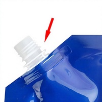 Sachets souples personnalisés avec bec verseur pour savon liquide, shampoing, adoucissant textile, lessive liquide et en poudre