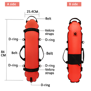 An toàn Scuba dưới nước lặn Inflatable spearfishing Float với Dive cờ và Clip 60 ft tầm nhìn cao dòng - Product Image 5