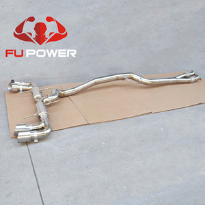Sistema de escape Titanium R35 GTR Monster Outlaw de 4 "con kit de bajantes Gen2 - Product Image 4