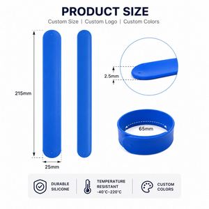 Eco-Friendly Rubber Band Folk Art Digital Printed Professional OEM Custom Slap Bracelet Bulk Personalized Kids Toy for Promotion - Product Image 2