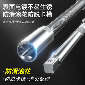 Juego de llaves de vaso con accionamiento hexagonal de 1/4 pulgadas, acero al cromo vanadio, para reparación de automóviles y mejoras del hogar - Product Image 3