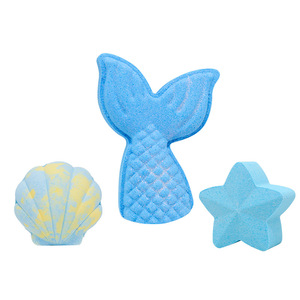 Bombas de Baño de Lujo Hechas a Mano con Aroma a Sirena, Set de Regalo de 3 Piezas, Bombas Efervescentes Orgánicas y Naturales para Niños, Mujeres y Hogar, Sales de Baño con Aroma a Princesa - Product Image 3