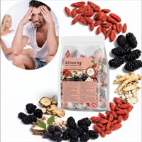 Tisane aux Herbes Naturelles Maca Ginseng Dix Trésors pour les Reins – Thé Énergisant et Revitalisant pour Hommes – Sachets de Thé Bien-être pour l'Amélioration de la Vitalité Masculine