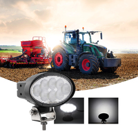 E9 certificazione Led luci da lavoro ovali 12V 24V 5.5 pollici luci da lavoro a Led due brattet trattore luce da lavoro
