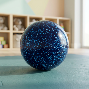 Balón de Hockey sobre Césped Azul Brillante, PVC+PU, Atlético, Internacional - Product Image 2