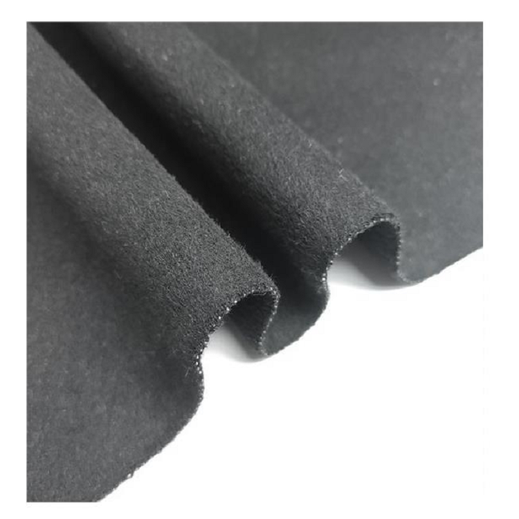 Discount High Grade Black 90 Wool 10 Cashmere Fabric