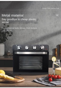 เตาอบไฟฟ้าขนาด23ลิตรแบบพกพาสำหรับอบในบ้าน - Product Image 2
