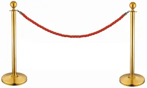 Cantão ufeiya tapete vermelho, corda barreira potelet poteau de orientação corda retrátil