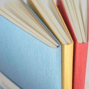 Wholesale Customized A5 Student Notebooks 8.35 X 5.7'' <b>Journals</b> Diary Printed Pen Lined Blank Page Leather Custom Color Low - Product Image 2