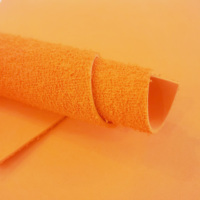 Feuille de mousse EVA floquée en velours taille A4 personnalisée 1mm 2mm 3mm 5mm feuille de mousse EVA en peluche pour le bricolage