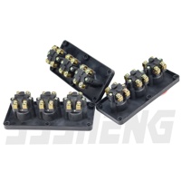 Interrupteur à bouton série PKE électrique SSSHENG PKE-112-3, bouton champignon rouge IP40 sans base, bouton-poussoir