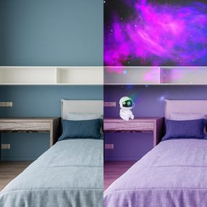 Vente Flash : Projecteur d'étoiles LED moderne à 8 modes, télécommandé, orientable à 270°, pour chambre d'enfant et home cinéma - Product Image 6
