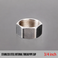 Pièces usinées CNC en acier inoxydable 304, bouchon hexagonal, raccord de tuyauterie fileté, capuchon mâle, quincaillerie industrielle, taille personnalisée