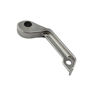 Poignée de porte en acier inoxydable, design minimaliste, installation facile, pour usage domestique ou professionnel - Product Image 3