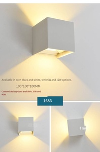 Lámpara de Pared <span class=keywords><strong>LED</strong></span> para Exteriores, Impermeable, Moderna y Creativa, para Jardín, Villa, Balcón, Valla, <span class=keywords><strong>Fachada</strong></span> - Product Image 5
