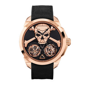 Reloj Mecánico Automático Complejo de Diseño Moderno con Proceso de Fabricación Avanzado, Diseño de Calavera Hueca para Hombre - Product Image 1