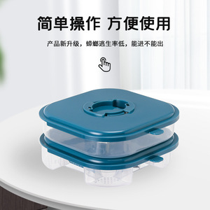 Cockroach Trap Double Layer Blue Eco Friendly For Kitchen Bathroom - Product Image 4