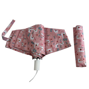 Paraguas Plegable de 3 Secciones, Apertura Manual de Fibra de Vidrio, Seguro para Niños, Regalos Empresariales - Product Image 4