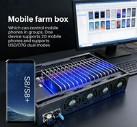 Téléphones portables d'occasion de haute qualité pour la gestion unifiée et la synchronisation de lots en agro-industrie, avec fonctionnalités de clic farming et de mirroring multi-appareils