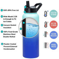 Vaso Térmico Deportivo de Acero Inoxidable con Logotipo Personalizado, Doble Pared, Aislamiento al Vacío, 6-12 Horas de Aislamiento Térmico, Portátil para Oficina, Disponible en Stock