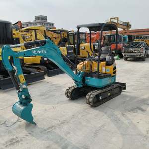 Mini-excavatrice sur chenilles Kubota U15 de haute qualité, 1 tonne, avec moteur Kubota, mini-excavatrice hydraulique agricole - Product Image 3