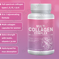 JULONG Supply OEM/ODM Marque privée Supplément Capsules multi-collagène Capsules de collagène pur Capsule multi-collagène complexe
