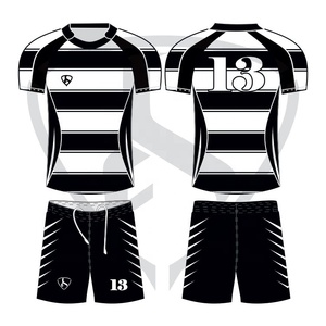 เสื้อรักบี้ลายเสื้อเจอร์ซีย์รักบี้,เสื้อฟุตบอลพิมพ์ลายแบบระเหิด - Product Image 1