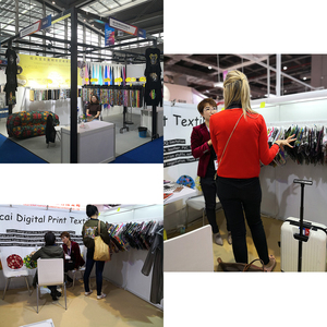 Conception personnalisée OEM Tissu de rayonne jaune à impression numérique à fleurs pour vêtements de villégiature - Product Image 5