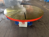Table rotative de soudage robuste 1T-50T |   Télécommande professionnelle automatique pour plateau tournant 0,05-0,5 tr/min pour grand réservoir
