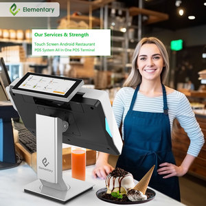 13.3-<span class=keywords><strong>inch</strong></span> duy nhất-màn hình cảm ứng Tablet <span class=keywords><strong>POS</strong></span> thiết bị đầu cuối QR scan mặt đầu đọc thẻ Máy in nhiệt cho siêu thị tiền mặt đăng ký - Product Image 5