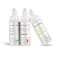FEO Vente en Gros Dentifrice sans Fluorure, Mousse pour l'Élimination des Odeurs Buccales, Pâte de Dents Naturelle à la Menthe Verte, Dentifrice Biologique