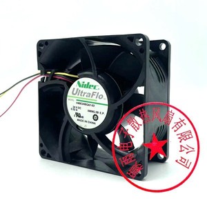 นิเด็ค อัลตร้าโฟลพัดลมระบายความร้อนขนาด 80 มม. 24V DC สำหรับระบบระบายความร้อนด้วยอากาศแบบอินเวอร์เตอร์ - Product Image 2