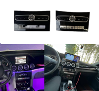 Accessoires intérieurs pour voiture UPSZTEC RHD LHD Classe E W212, aérateurs de type turbine, volant, panneau de porte, éclairage d'ambiance pour Mercedes-Benz