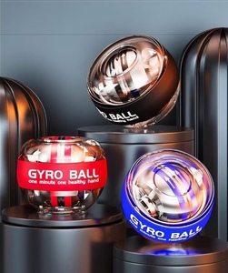 Zjfit ไจโรบอลออกกำลังกายข้อมือสินค้ามาใหม่2025โลโก้ที่กำหนดเองไฟ LED เริ่มต้นอัตโนมัติกล้ามเนื้อผ่อนคลาย abs/pc + PP + ซิลิโคนสำหรับมือ - Product Image 6