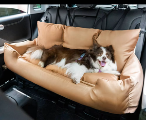 New Nesign Travel Polster Sicherheit Großer Hund Autos itz Bett Luxus Hunde betten Wasserdichter wasch barer Haustier Rücksitz - Product Image 1
