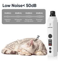 Machine de toilettage pour pattes de chien SiMAiSHEN-M6, 8000/9500 tr/min, 2 vitesses, écran LED, rechargeable par USB, équipement de toilettage pour chien, Peluquera Canina