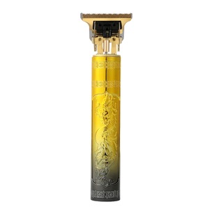 Tondeuse à cheveux électrique T9 avec écran LCD, corps métallique, moteur sans balais, modèle rechargeable pour hommes et animaux domestiques - Product Image 1