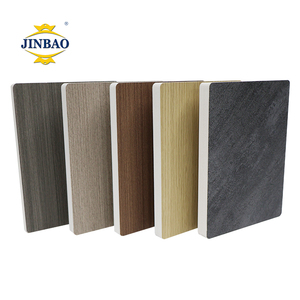 JINBAO alta superficie brillante de pvc de poliestireno expandible de placa de espuma 4*8 harga tablero de espuma de pvc