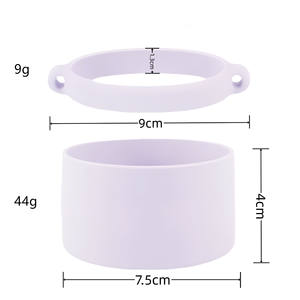 Anillo de asa de copa Stanley y protector de base de silicona con lazo elástico para vaso, <span class=keywords><strong>taza</strong></span> de viaje y botella de agua - Product Image 1