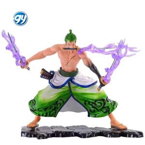 All'ingrosso un pezzo GK Wano Kimono Zoro tre stile spada Enma-sstatuine Anime modello da collezione Mini formato resina artigianale - Product Image 5