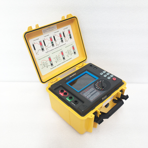 เครื่องทดสอบความต้านทานฉนวน HVHIPOT GD3128C <span class=keywords><strong>5kV</strong></span> 10kV 15kV IR PI <span class=keywords><strong>Meter</strong></span> - Product Image 1