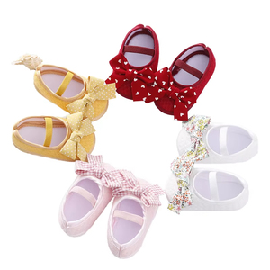 <span class=keywords><strong>Scarpe</strong></span> classiche con fiocco adorabile per bambini con suole morbide versatili stile principessa <span class=keywords><strong>primi</strong></span> camminatori per ragazze <span class=keywords><strong>scarpe</strong></span> carine per neonati - Product Image 1
