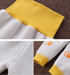 Achetez directement auprès du fabricant chinois, vente en gros de pyjamas pour bébés et enfants, ensembles de pyjamas à manches longues à motifs de dessins animés, décontractés - Product Image 5