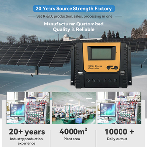 GT năng lượng mặt trời PWM 10a-80a phí năng lượng mặt trời điều khiển hệ thống nhà với LCD hiển thị 12V/24V/36V/48V tự động max PV đầu vào 100V - Product Image 6